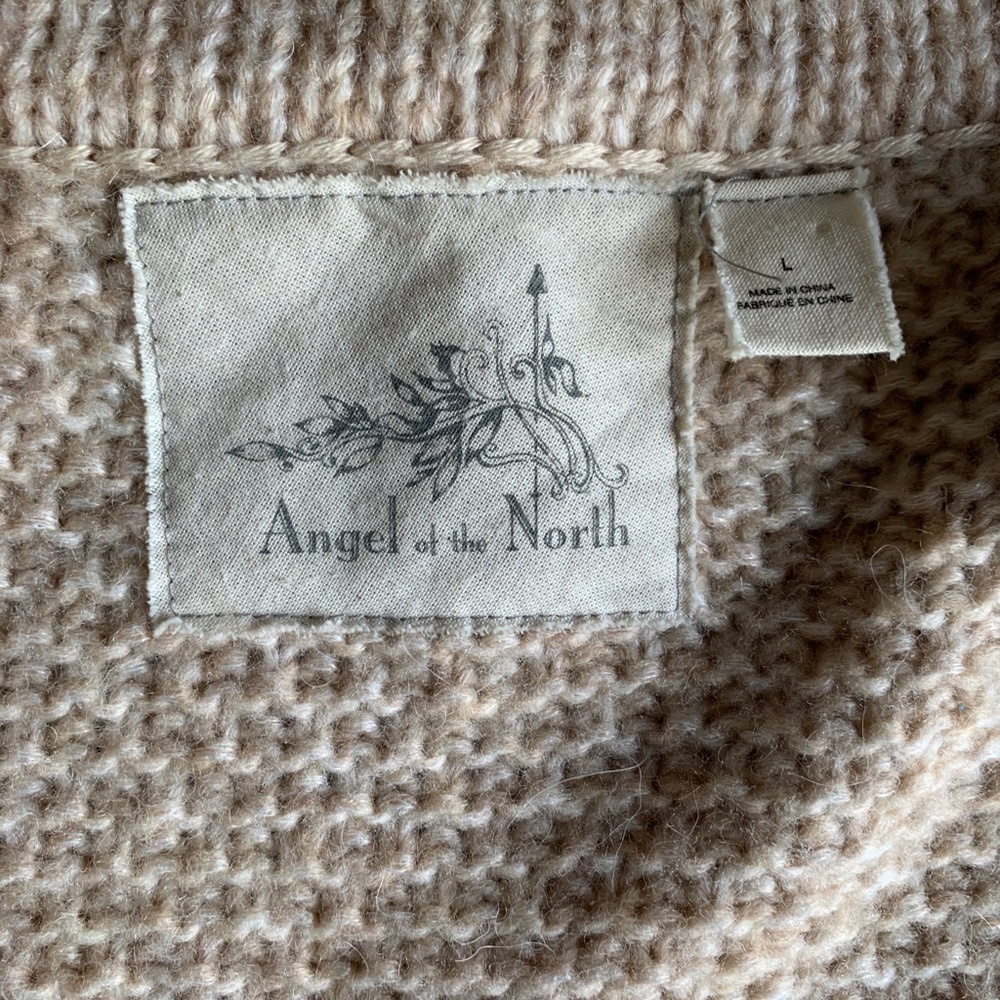 Anthropologie Angel of the North Cowl Neck Poncho - Picture 3 of 7